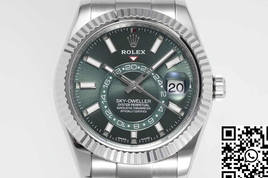 Green DWELLER Rolex ZF M336934-0001 SKY Dial Factory 0101